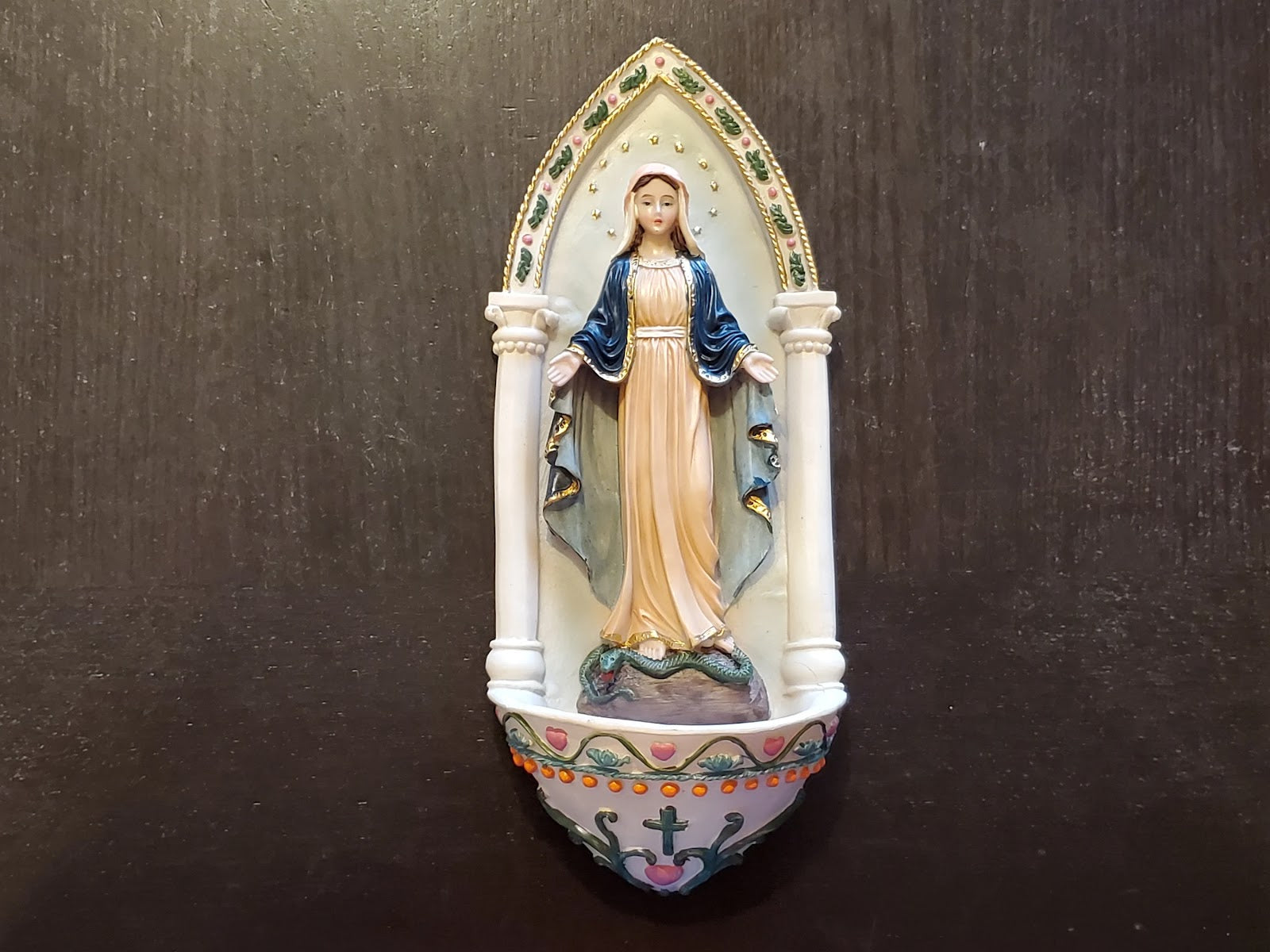 Our Lady of Grace Holy Water Font