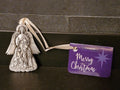 Angel Nativity Antique Ornament