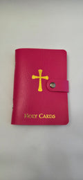 Pink Holy Card Holder