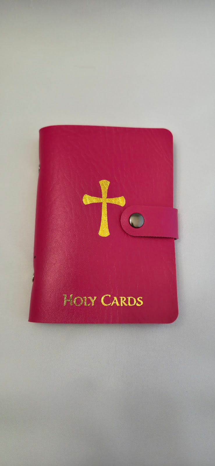 Pink Holy Card Holder