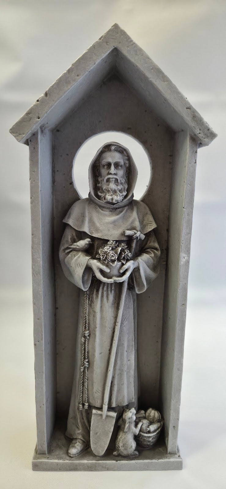 12.5" St.Fiacre Wall Plaque