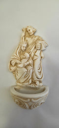 Christmas Holy Family Holy Water Font