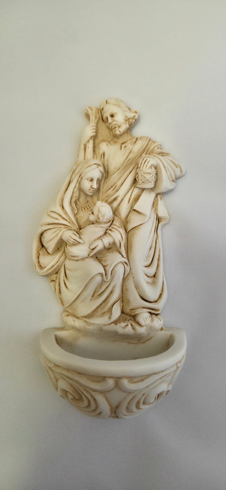 Christmas Holy Family Holy Water Font