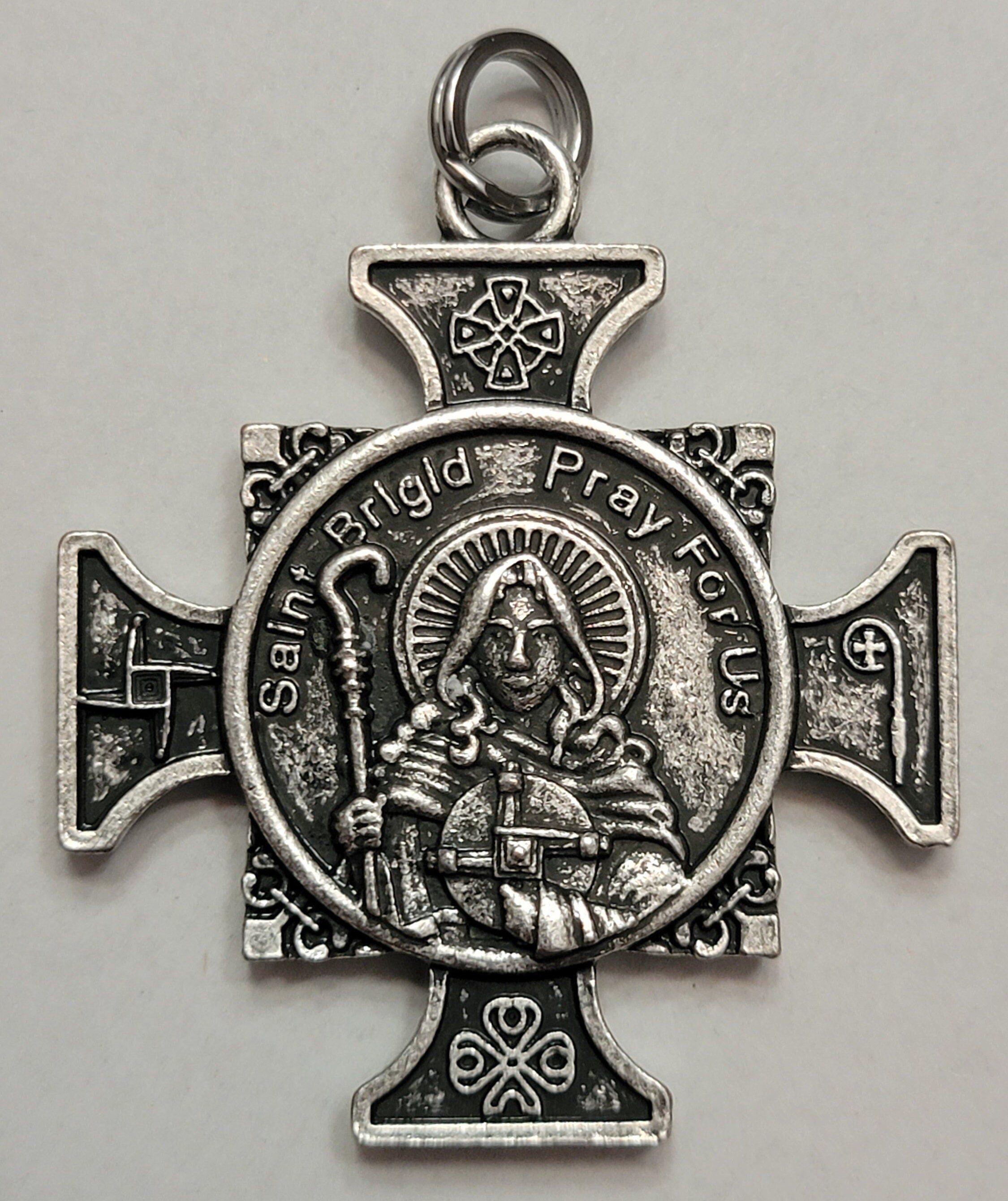 St. Patrick Medal with St. Brigid