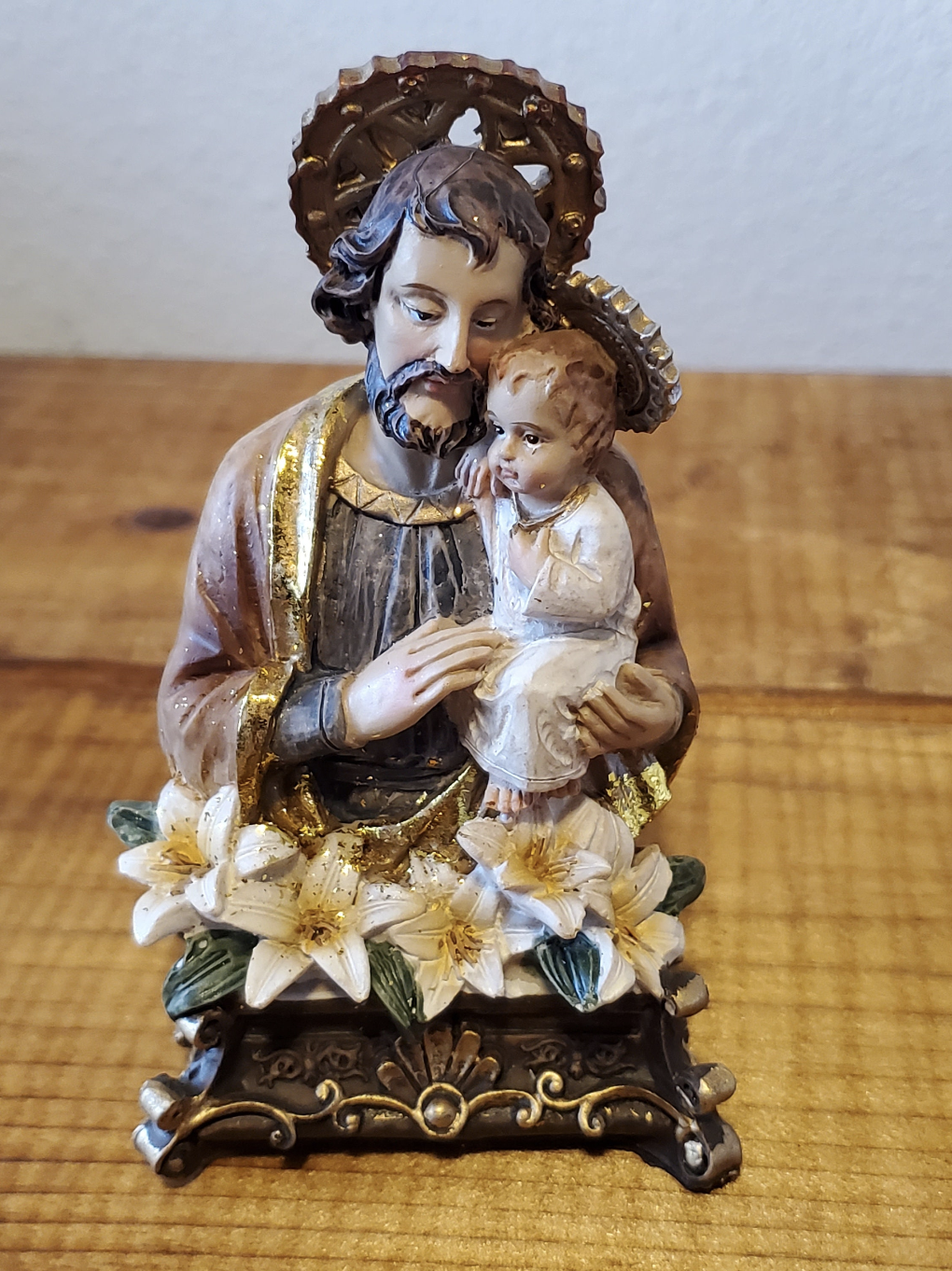 St.Joseph & Baby Jesus Statue