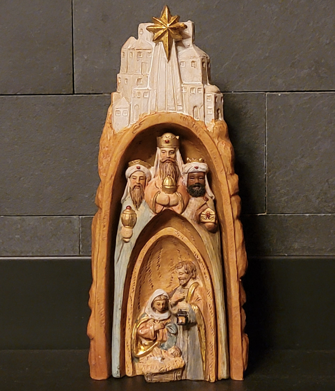 Nesting Nativity Stand