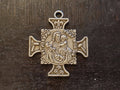 St.Joseph Maltese Cross Shaped Medal