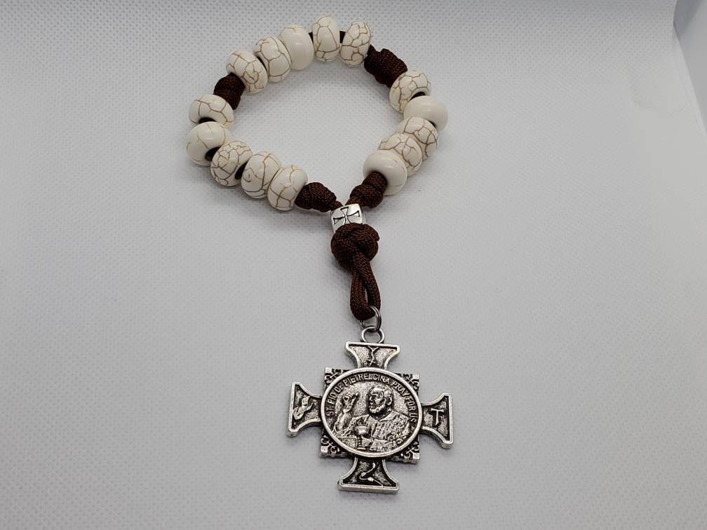 St. Padre Pio Chaplet of the Sacred Heart – Novena Chaplet | Prayer to the Sacred Heart of Jesus | Catholic Gift